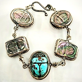 SCARAB & B0K BÖCEĞİ ANTİK MISIR’IN KUTSAL TILSIMI BİLEKLİK