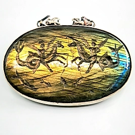 HİPPOKAMPUSLAR ÜZERİNDE BALIK TUTAN EROSLAR