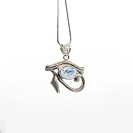 HORUSUN GÖZÜ TASARIM AYTAŞI KOLYE