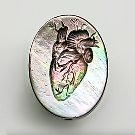 SEDEF OYMA İNTAGLİO KALP İNTAGLİO