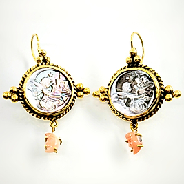 AY DEDE VE TANRIÇA GECENİN MASALI SEDEF MERCAN KÜPELER