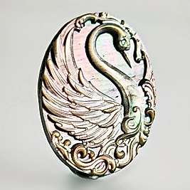 DETAYLI SEDEF OYMA – KUĞU FİGÜRÜ