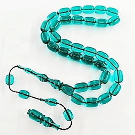 ABDULLAH GÜNAY USTA İŞÇİLİKLİ ATEŞ KEHRİBAR SİSTEMLİ TESBİH