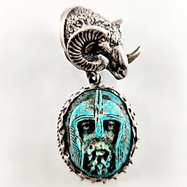 GLADYATÖR TÖREN MADALYON KOLYE