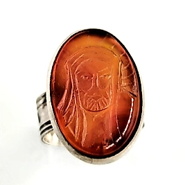 KIRMIZI AKİK ÜZERİ HZ. ALİ YÜZÜĞÜ