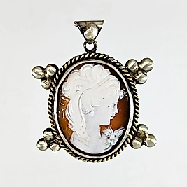 VİKTORYA DÖNEMİ CAMEO KOLYE