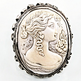 ''AŞKIN PORTRESİ CAMEO KOLYE''