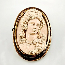 REÇİNE CAMEO BROŞ