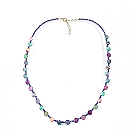 FLORİT RENK DANSI – DOĞAL TAŞ KOLYE