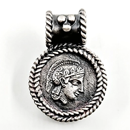 BİLGELİĞİN MÜHRÜ  ATHENA SİKKE KOLYE