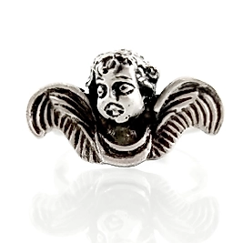 KANATLI MELEK EROS GÜMÜŞ YÜZÜK