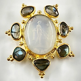 EROS İLE GEZİNTİ YAPAN TANRIÇA İNTAGLİO KOYLE!