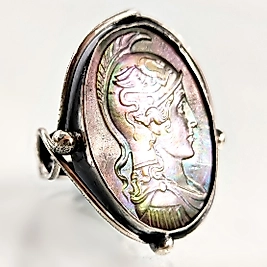 SAVAŞIN SESSİZ MİRASI SAVAŞÇI İNTAGLİO SEDEF YÜZÜK