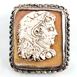 BÜYÜK İSKENDER CAMEO MADALYON KOLYE