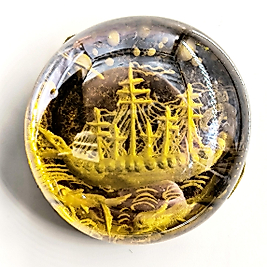 CAM - VİKİNG GEMİ İNTAGLİO