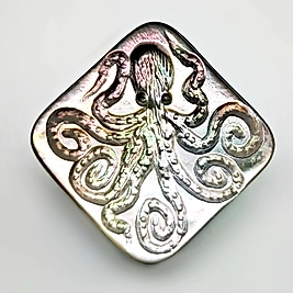 SEDEF OYMA İNTAGLİO AHTAPOT İNTAGLİO