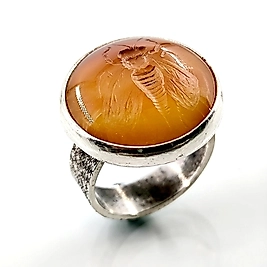 EFES ARISI İNTAGLİO AKİK YÜZÜK