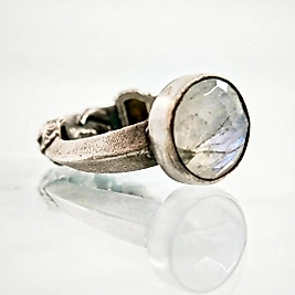 AY TAŞLI BAĞLILIK YÜZÜĞÜ