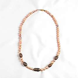 BRONZ VE SOMON İNCİ GERDANLIK