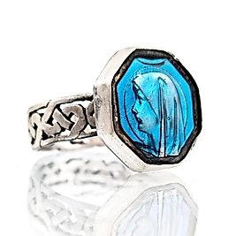 MERYEM ANA’NIN NAZİK BAKIŞI MİNELİ YÜZÜK