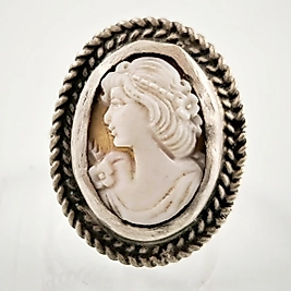 LEYDİ CAMEO SHELL YÜZÜK