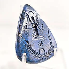 DOĞAL TAŞ - LAPİS NİKE İNTAGLİO