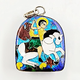 AZİZ GEORGE VE EJDERHA – MİNELİ KOLYE