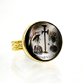 RUHSAL AHENK – İNTAGLİO SANATI OMONOİA YÜZÜK