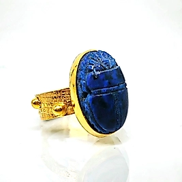 LAPİS SCARAB  YÜZÜK