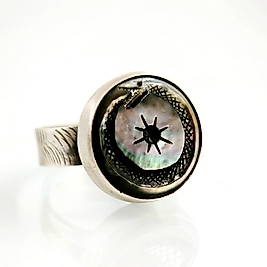 RUHUN DÖNGÜSÜ – İNTAGLİO SANATI OUROBOROS YÜZÜK