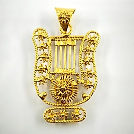 TELKARİ ANTİK STİL LİR KOLYE