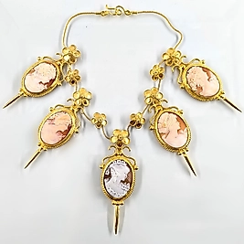 KRALİÇE CAMEO GERDANLIK