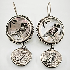 SEDEF BAYKUŞ İNTAGLİO KÜPELER