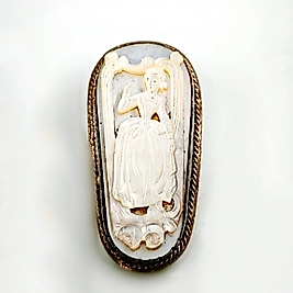 ROKOKO CARVİNG BROŞ